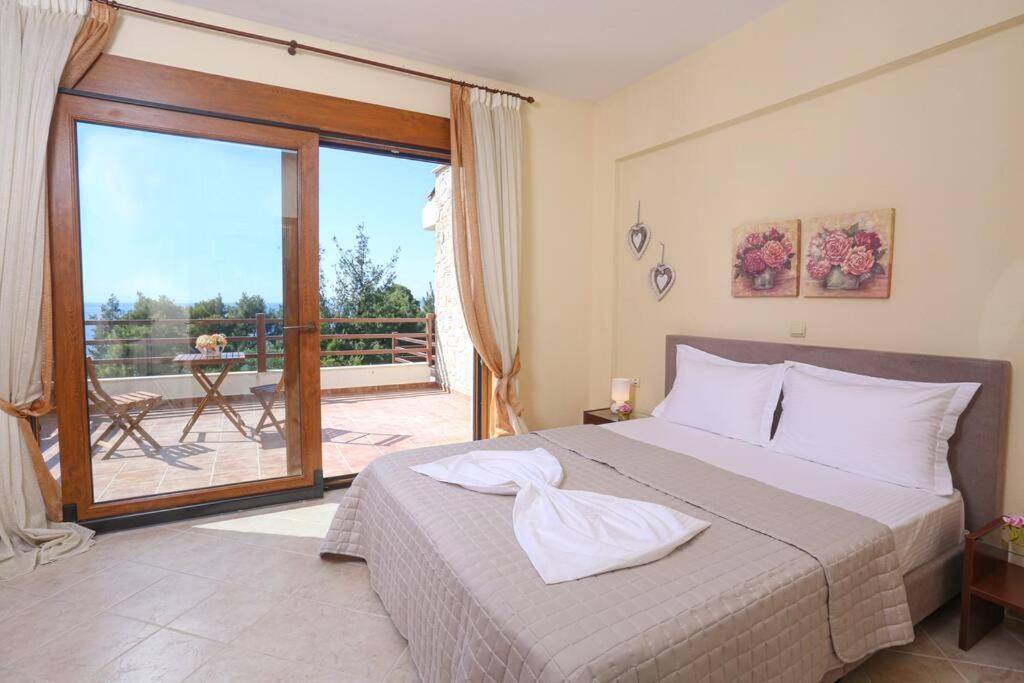 Beautiful View Villa In Possidi, Halkidiki Kalandra Exteriör bild